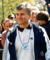 Zoran Đinđić na beogradskom maratonu, 09. april 1997. godine