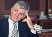 Zoran Đinđić u kancelariji u Vladi Srbije