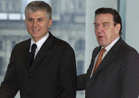 Zoran Đinđić i Gerhard Šreder, Bon 30. novembar 2001. godine