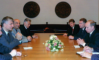 Zoran Đinđić i Vladimir Putin